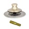 Watco Univ. NuFit Foot Act. Bath Stopper and 3/8-5/16 in. P, Adapter, Nickel 48751-PP-BN-G - alternate 1